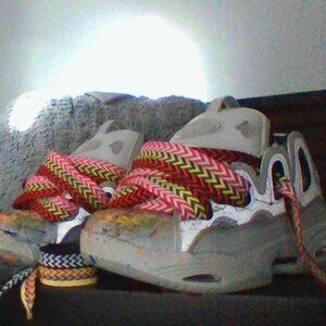 Osiris D3 2001 custom with LANVIN type laces, with extra laces, and original box